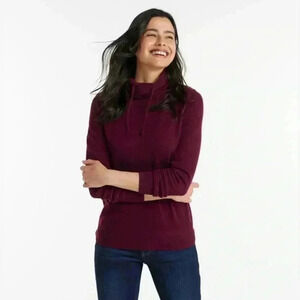 LL Bean Ultra Soft  Funnelneck XS